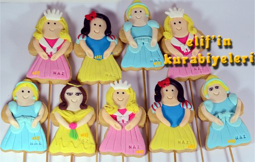 Disney Princesses Cookies