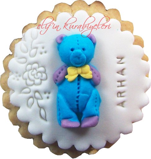 Teddy Bear Shaped Cookies