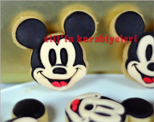 Mickey Mouse Kurabiye